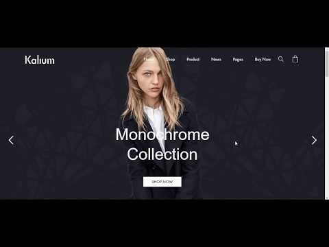 Kalium - Creative Theme for Professionals | Demo