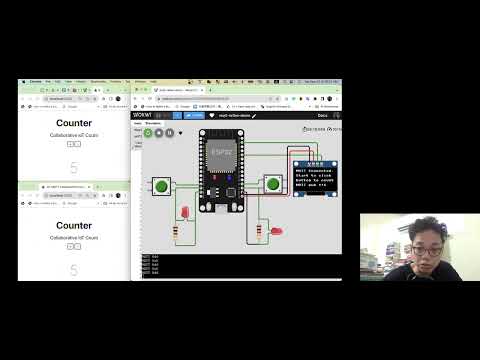 Reflex demo - Collaborative web app with IoT (Wokwi ESP32 simulator)