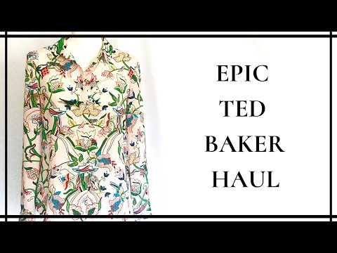 Massive Ted Baker Haul | Fashion Vlog | Selling on Poshmark Mercari Depop and Vinted