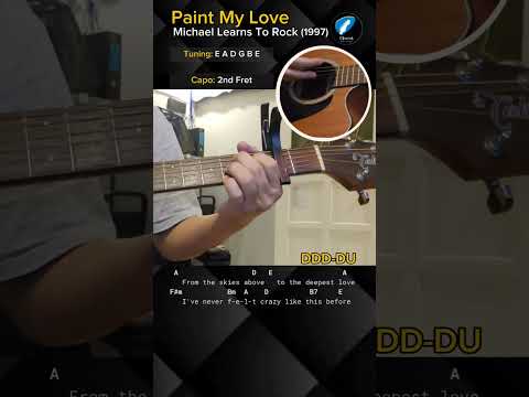 Paint My Love Guitar Tutorial | (EASY GUITAR TUTORIAL) #guitarlessons #guitartutorial