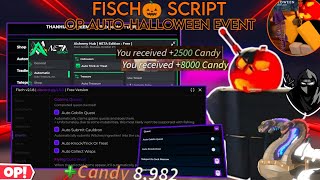 Fisch🎃 Script | BEST Auto Halloween Event Trick or Treat,Goblin Quests😎,Farm Zones🔥,Get Rods & More🤩