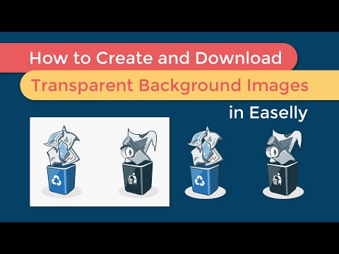 How to Create and Download Transparent Background Images in Easelly