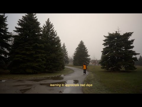 learning to love rainy days