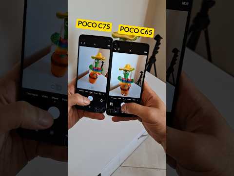 POCO C65 vs POCO C75 Camera Test