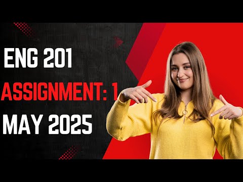 ENG201 Assignment 1 Solution 2025| Business & Technical English Writing #english #virtualuniversity