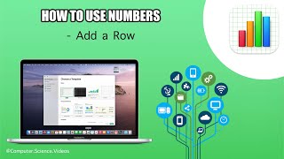 How to ADD a Row On the Numbers Application Using a Mac / Desktop Computer - Basic Tutorial | New
