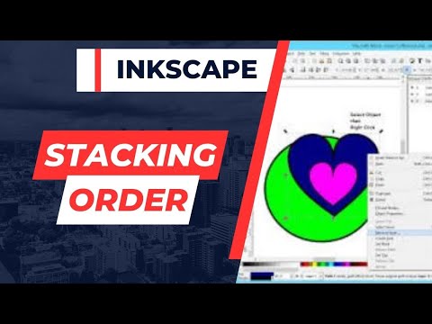 How to Control the Stacking Order in Inkscape