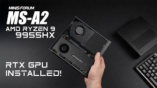 MS-A2 First Look, Ultra Fast 16 Core RYZEN Mini PC With GPU Support!