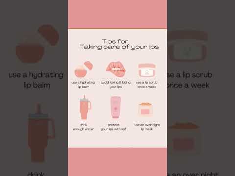 POV how to take care of your lips👄 #skincare #beautytips #lipcare #youtubeshorts #shorts #ytshorts