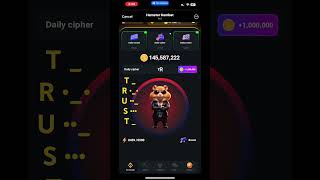 HAMSTER CIPHER CODE #hamstercode #cipercode #rank #gaming #hamsters #secretcodes