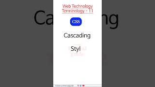 Web Technologies - 11