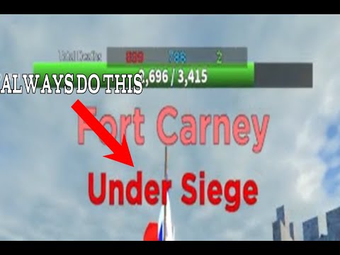 How to ALWAYS take the enemy outpost in Roblox waterloo at home