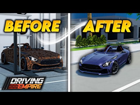 Rebuilding *WRECKED* Cars in Driving Empire!