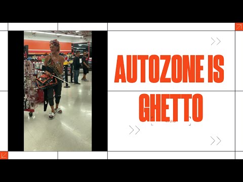 AUTOZONE RUN TURNED GHETTO REAL QUICK!