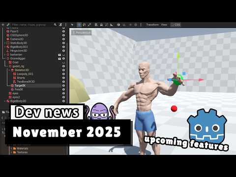 The NEW Godot is already AWESOME | 4.6 and dev news