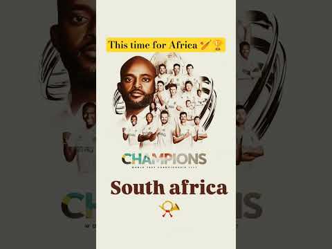 WTC 2025 champions south africa #wtcfinal #champion