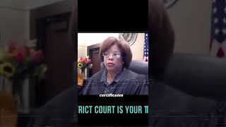 Judge Explains  District Court Power vs Misdemeanor Court #courtroomdrama #legalshutdown #reallaw