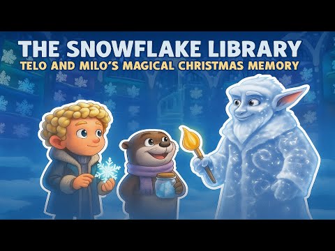 The Snowflake Library – Telo and Milo’s Magical Christmas Memory ❄️📖