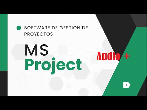 SOFTWARE DE GESTION DE PROYECTOS + Audio.