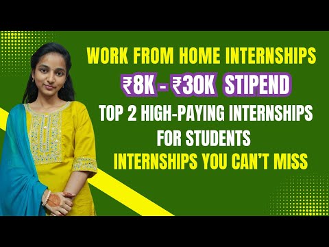 Top 2 High-Paying Internships for Students ₹30,000 Stipend #internship2025 #video #techinternship