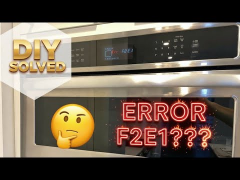 KitchenAid F2E1 Error DIY Repair