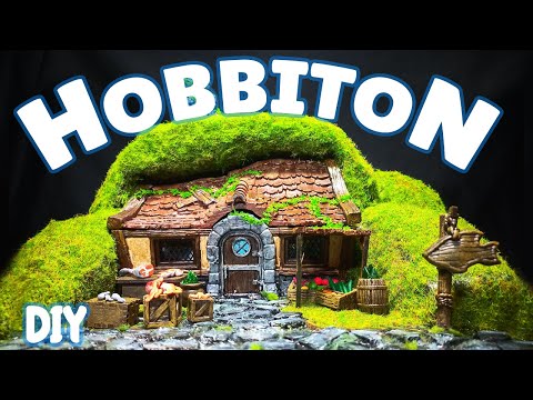 Crafting Middle-earth: Building a Stunning Hobbiton Diorama!