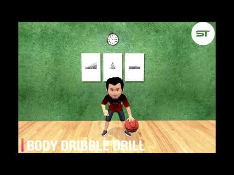 Body Dribble Drill | Basketball | Sportstoon… the sports learning app | Let's Play Now !