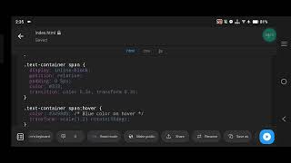 Letter Hover Effect Using HTML and CSS - Interactive Text Animation