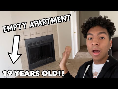 empty apartment tour! (moving out at 19)