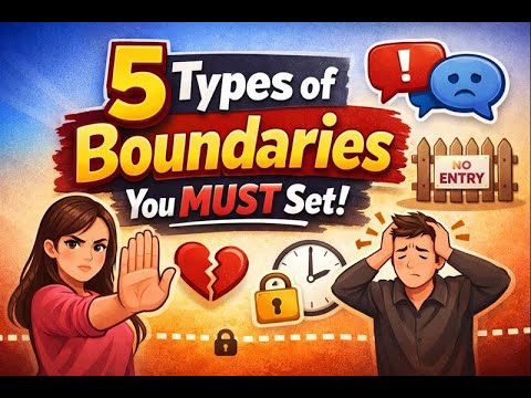 Why You Need Boundaries 🚧 & How to Set Them ✨ | Self-Respect & Mental Peace 🧠💪