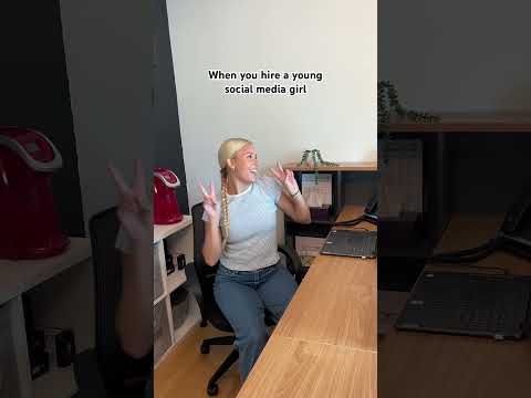 The office is extra entertaining (& extra fun) with a little age gap 🤣