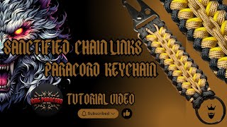 Why Sanctified Chain Links Is Perfect for Paracord Keychains #tutorialvideo #paracordkeychain #diy