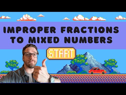 ✏️How to Find Mixed Numbers - i LOVE this way 📘 (Skip Counting)