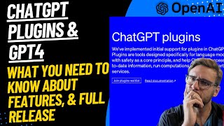 ChatGPT Plugins Decoded | ChatGPT4 Update