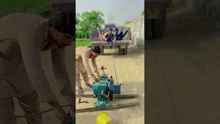 tracter trolley start with diesel Engine and 🤷‍♂️🤷‍♂️
