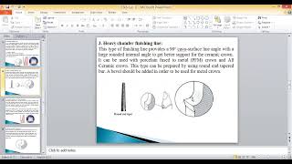 C&B  Lec  3 (Finishing lines of the tooth preparation).