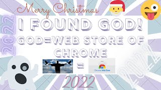I found god in webstore😛 | funny extensions of web store