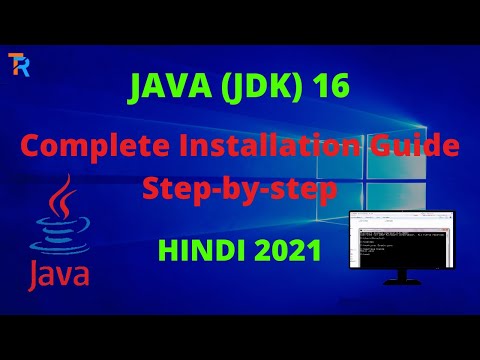 How to Install Java JDK 16 on Windows 10 (2021 Update) with JAVA_HOME in HINDI.