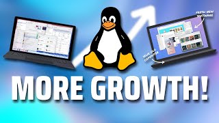 The Linux desktop is growing even more! Why is that?