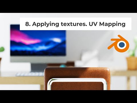 Lesson 8. Applying textures on 3D models in Blender. UV Mapping