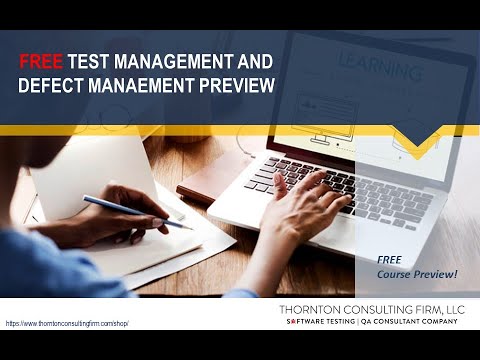 Free Preview  Software Test Execution & Defect Management  Course