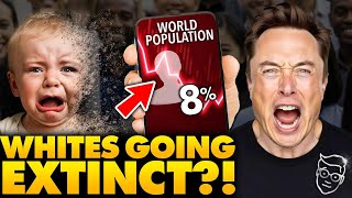 Elon Musk Warns: White People Are Going EXTINCT! Shares Shock Population Collapse Charts, ‘REPLACED…