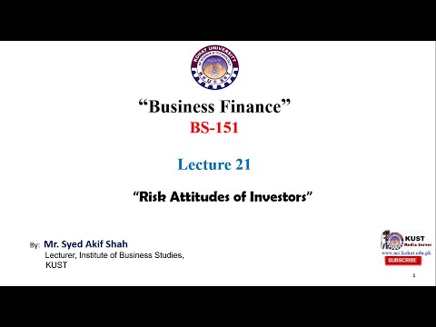 Systematic vs Unsystematic Risk | Risk attitudes of investors