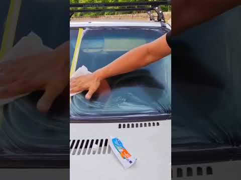 #shorts This toothpaste trick could save drivers' lives. You'll thank me later!! #viralshorts