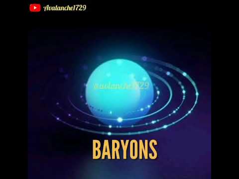 BARYONS ▫️ (composite particle ) opposite to HADRONS       "βαρύς" (barys), meaning "heavy"