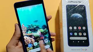 Jiophone next full screen gesture setting | how to use system navigation | set navigation botton