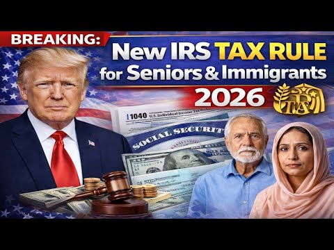 🚨 BREAKING ALERT: New IRS Tax Rule for Seniors & Immigrants — 2026 Changes You Must Know