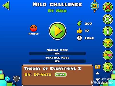 Milo challenges (episode 1)