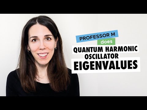 Eigenvalues of the quantum harmonic oscillator