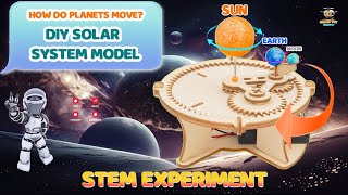 DIY Solar System Model 🌍 | How Do Planets Move? 🚀 STEM Science Experiment